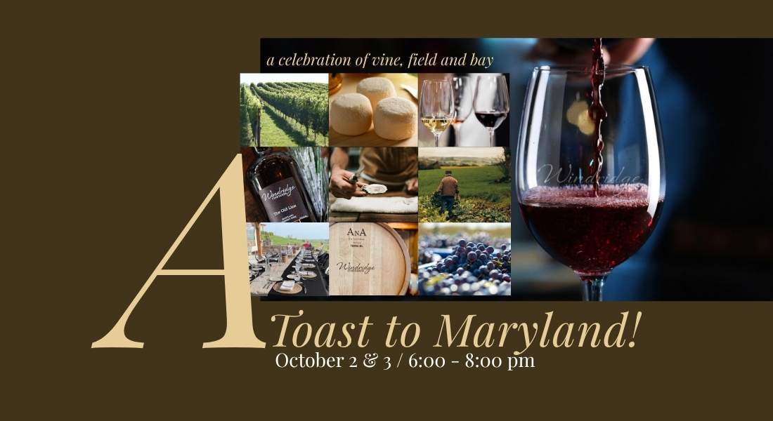 Our Toast to Maryland harvest celebration!