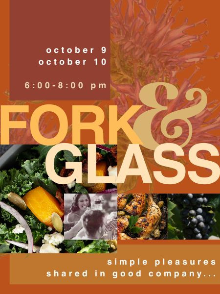 Join our Fork & Glass Dinner